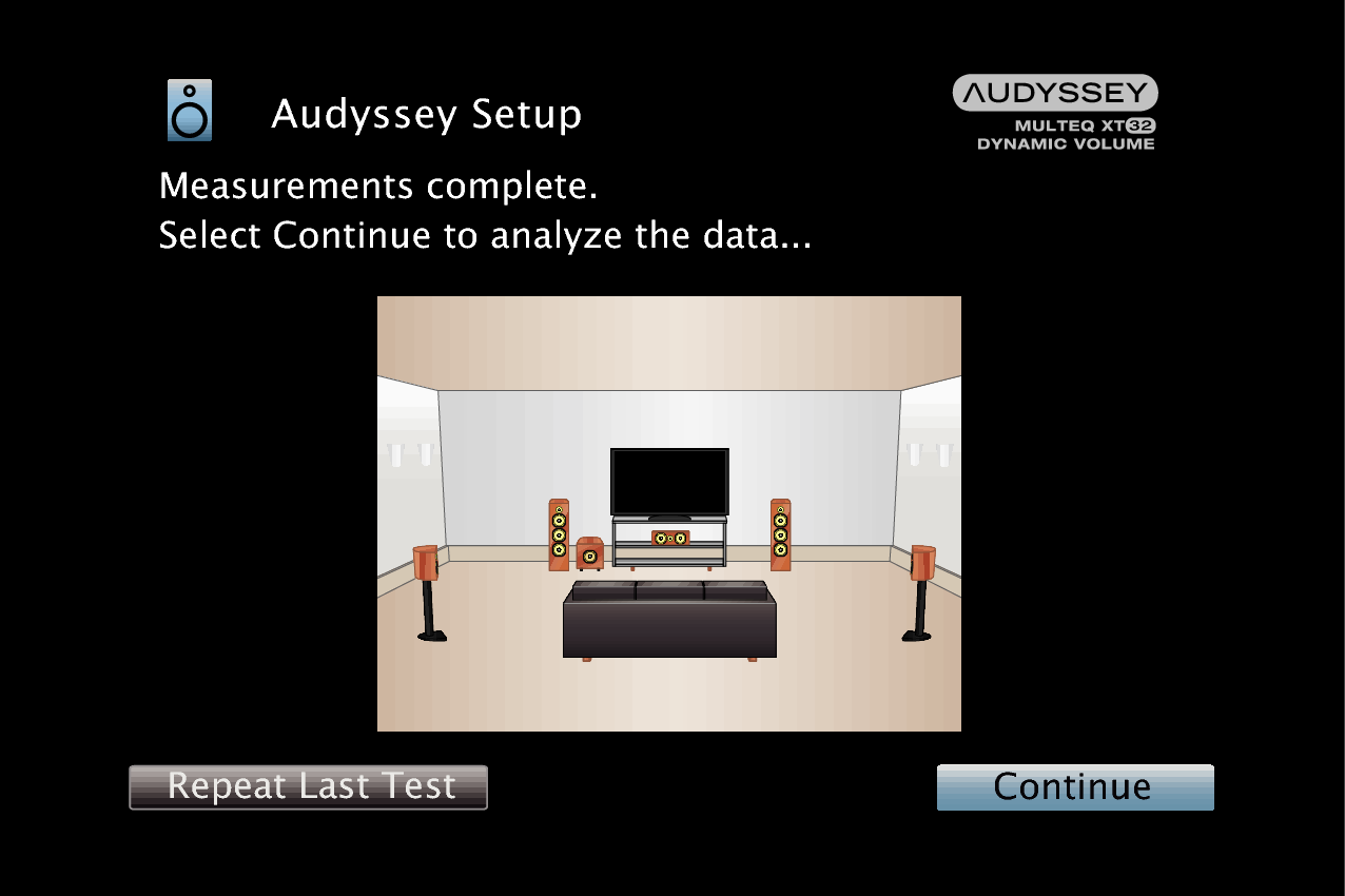 GUI AudysseySetup11 MultEQ XT32